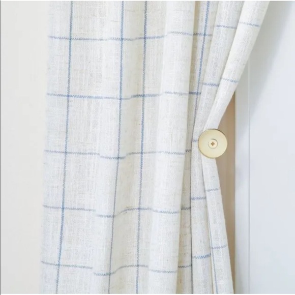 Hearth & Hand Accents Brass Finish Decorative Screw Curtain